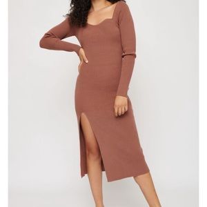 Dynamite Bardot Knit Dress